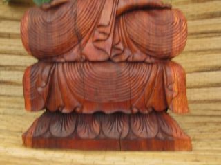 100cm Holz Buddha Geschnitzt Feng Shui Meditation Budda Buda 31 KIlo
