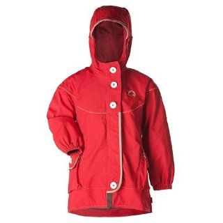 Lakka rot Zip in Outdoorparka Größe 104 Sport & Freizeit