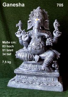 PRABHA GANESH   Mannu Skulptur 83cm(705)statt 175, 