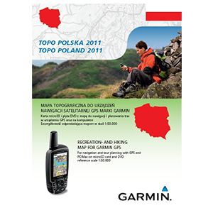 Garmin Topo Polen 2011 auf DVD und microSD/SD Karte
