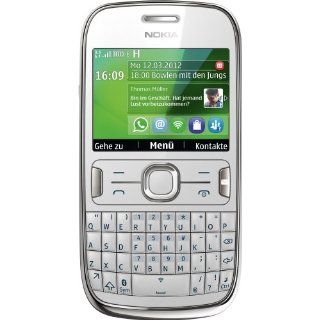 Nokia Asha 302 Smartphone (6,1 cm (2,4 Zoll) Display, 3,2 Megapixel