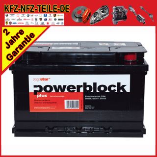 Powerblock Plus 12V 70Ah 650A 7905070 größe 278 x 175 x 175