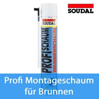 SOUDAL Brunnenschaum Montageschaum 750ml (0,84EUR/100ml)