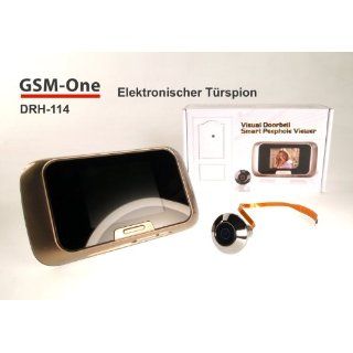 Digitaler Türspion DRH 114 von GSM One, 4GB Komplettpaket