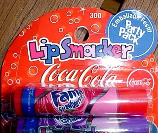 Coca Cola Lip Smacker 8 pack Lippenpflege USA toll NEU