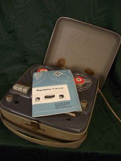 Magnetophon von AEG 75 de Luxe, 1964, Telefunken, funktionstüchtig