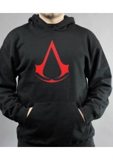 Assassins Creed Emblem Logo Pullover Hoodie XBOX 360 PS3 PC NEU OVP