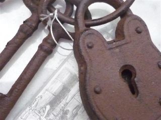 Schlüsselbund Gusseisen, Schlüssel Antik, Schlüsselbund Guss