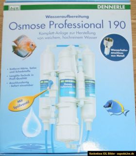 Dennerle Osmose Professional 190 Osmoseanlage 190 L Tagesleistung NEU