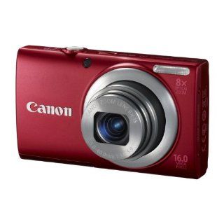 Canon PowerShot A4000 IS Digitalkamera 3 Zoll rot Kamera