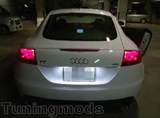 Audi TT 8N+8J 1998 2011 LED Kennzeichenbeleuchtung weiß