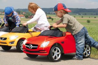 Kinder Elektroauto   Jamara Ride on Mercedes Benz SLK 27MHz