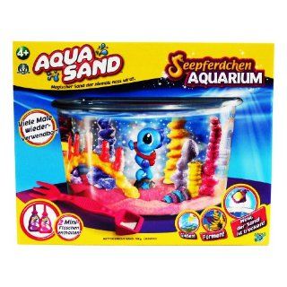 Aqua Sand Magischer Sand Seepferdchen Aquarium Set mit Zubehör