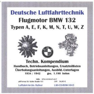 BMW 132 Flugmotor Technisches Kompendium auf CD Handbuch