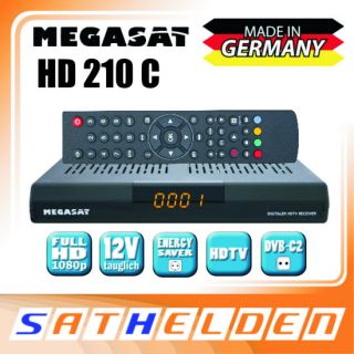 Megasat HD 210 C HDTV Kabel Receiver 12V Made in Germany