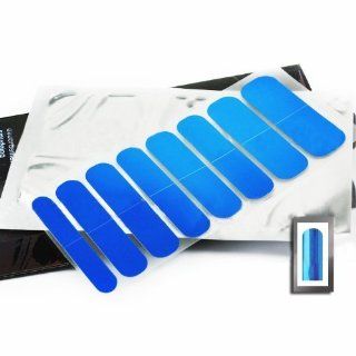 Selbstklebende Nail Foil Blatt (blau Chrome) CODE FF05 