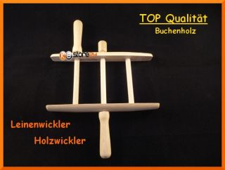 Holzwickler Leinenwickler Schnurwickler Wäscheleine Drachenschnur