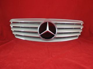 Mercedes E W211 S211 02 06Kühlergrill grill Silber + Stern