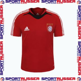 Adidas Bayern Trainings Shirt Teamline red/black