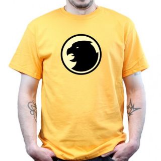 Big Bang Theory   Hawkman   T Shirt   Gold/Gelb Theorie Sheldon Cooper