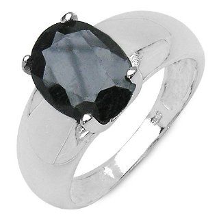 SchmuckMart 3.25ct. Saphir Facettiert Ovalschliff Solitär Ring