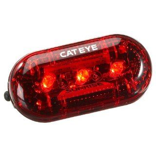 CATEYE Batterielampe hinten TL LD 130, rot Sport