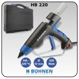 BÜHNEN Heißklebepistole Klebepistole HB 220 mit 220Watt