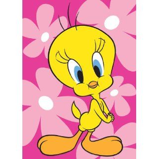 Tweety Happy Tweety Teppich 95 x 133 cm Küche & Haushalt