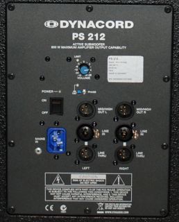 Dynacord PowerSub 212 D Lite Serie   DEMO