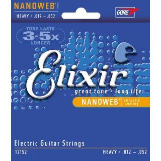 Elixir Satz Gitarrensaiten für E Gitarre (ultradünne Nanoweb