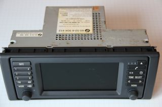 BMW 5er E39 Navi Navigation Bordmonitor Wide Display Monitor Radio sat