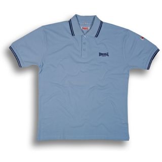 LONSDALE Poloshirt Loxley   Soft Sky/Navy Blue