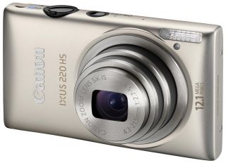 Canon Ixus 220 HS Silber Digitalkamera 12 MP Full HD