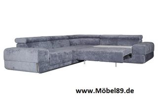 www.Möbel89.de   NEU Ecksofa Eckcouch Sofa Couch mit Bettfunktion