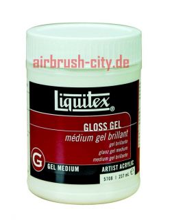 62EUR/100ml) LIQUITEX GLANZ GELMEDIUM 237 ML 0005708