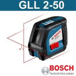 Bosch GLL 2 50 Kreuzlinienlaser Linienlaser Baulaser Laser Kreuzlaser