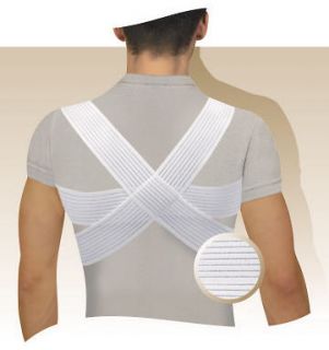 DELUXE POSTURE CORRECTOR Shoulder & Back Support Brace Clavicle Splint