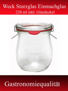 Weck Gläser Einmachgläser Sturzgläser Mini Tulpengläser