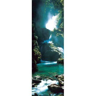 , Wasserfall I Tür Poster (158 x 53cm) Küche & Haushalt