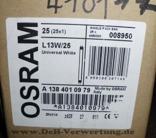 Osram L13W/25   17 Stck (2.24 Euro pro )