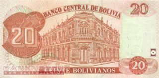 Bolivien   20 Bolivianos (#234_UNC)