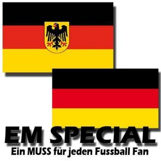 Riesen XXL Deutschland Flagge Fahne 150 x 250 cm Fußball Fan