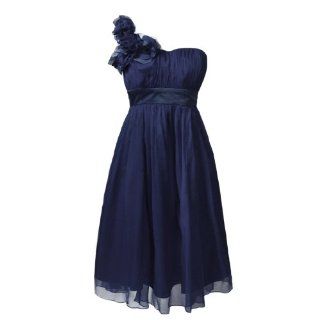 Fever London Ivy Seiden Kleid blau (fällt kleiner aus)