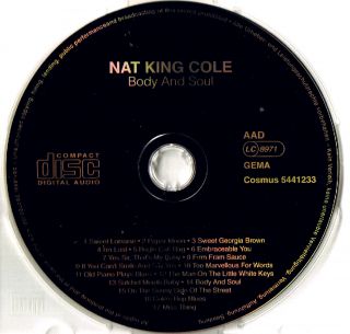 NAT KING COLE Coles Bop Blues Neu & OVP ♫♫
