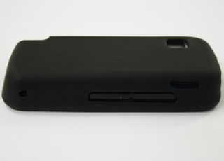 Nokia 5230 Silikon Tasche Silicon Case Hülle Schwarz + SchutzFolie