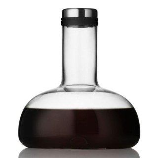 New Norm Weindekantierkaraffe glasklar Küche & Haushalt
