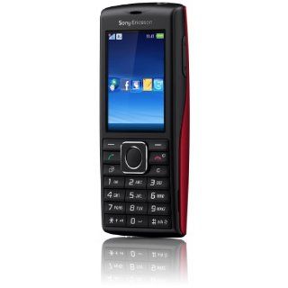 Sony Ericsson Cedar Handy schwarz/rot Elektronik