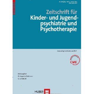 Zeitschrift für Kinder  und Jugendpsychiatrie und Psychotherapie