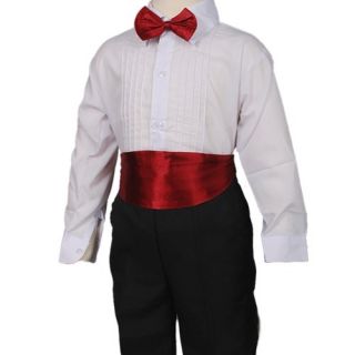 D254 5tlg Setzen Kleinkind Junge Hochzeit Taufanzug Formal Anzüge