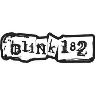 Blink 182   Aufkleber New Logo (in 18cm x 6cm) Sport